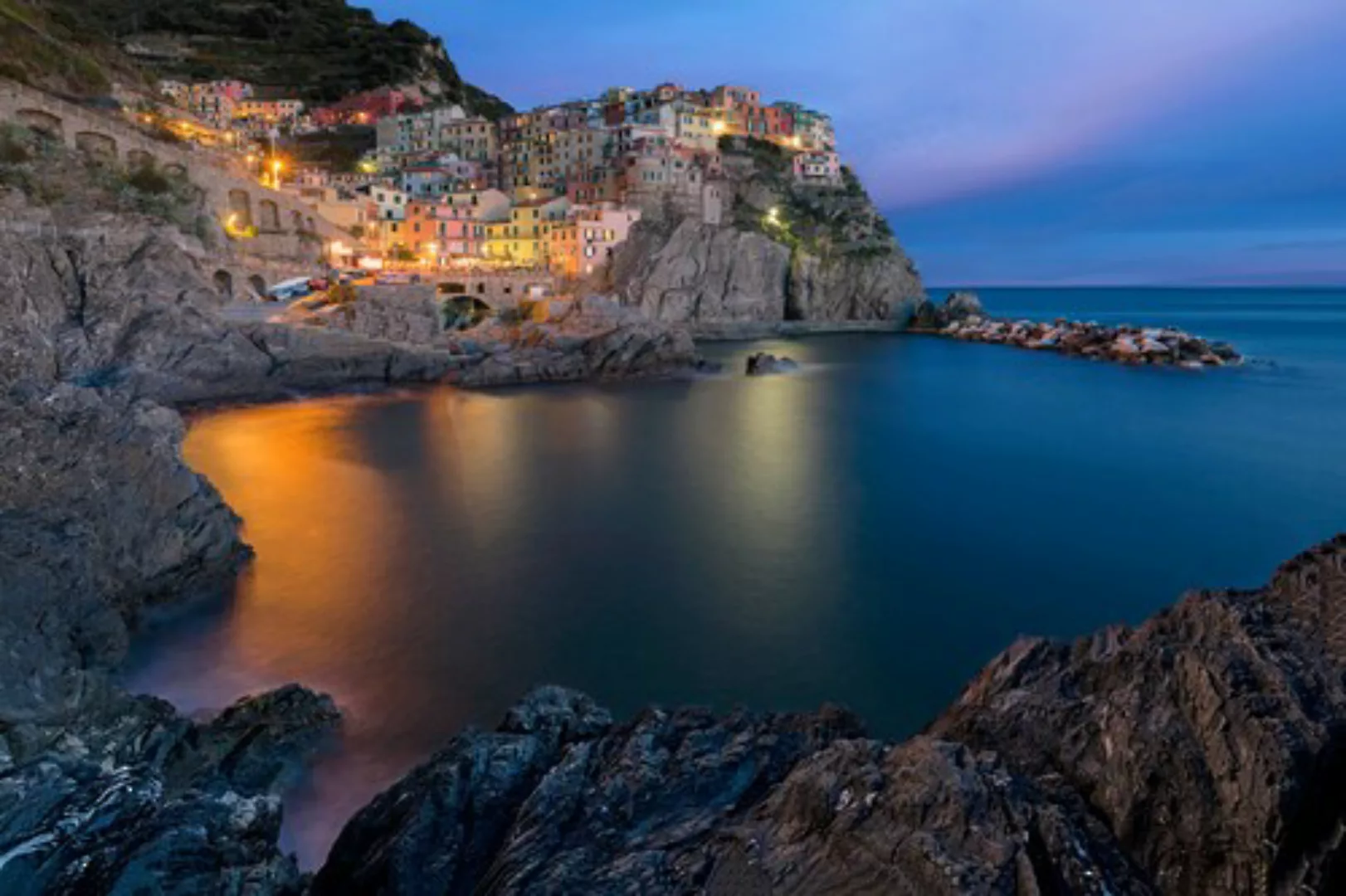 Papermoon Fototapete »Photo-Art RENEE DOYLE, MANAROLA-LEBENSSTIL« günstig online kaufen