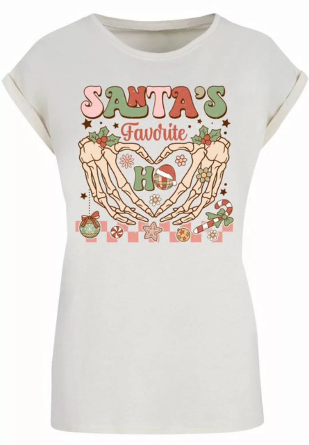 F4NT4STIC T-Shirt Santas favorite Ho Ho Ho Weihnachten Premium Qualität, We günstig online kaufen