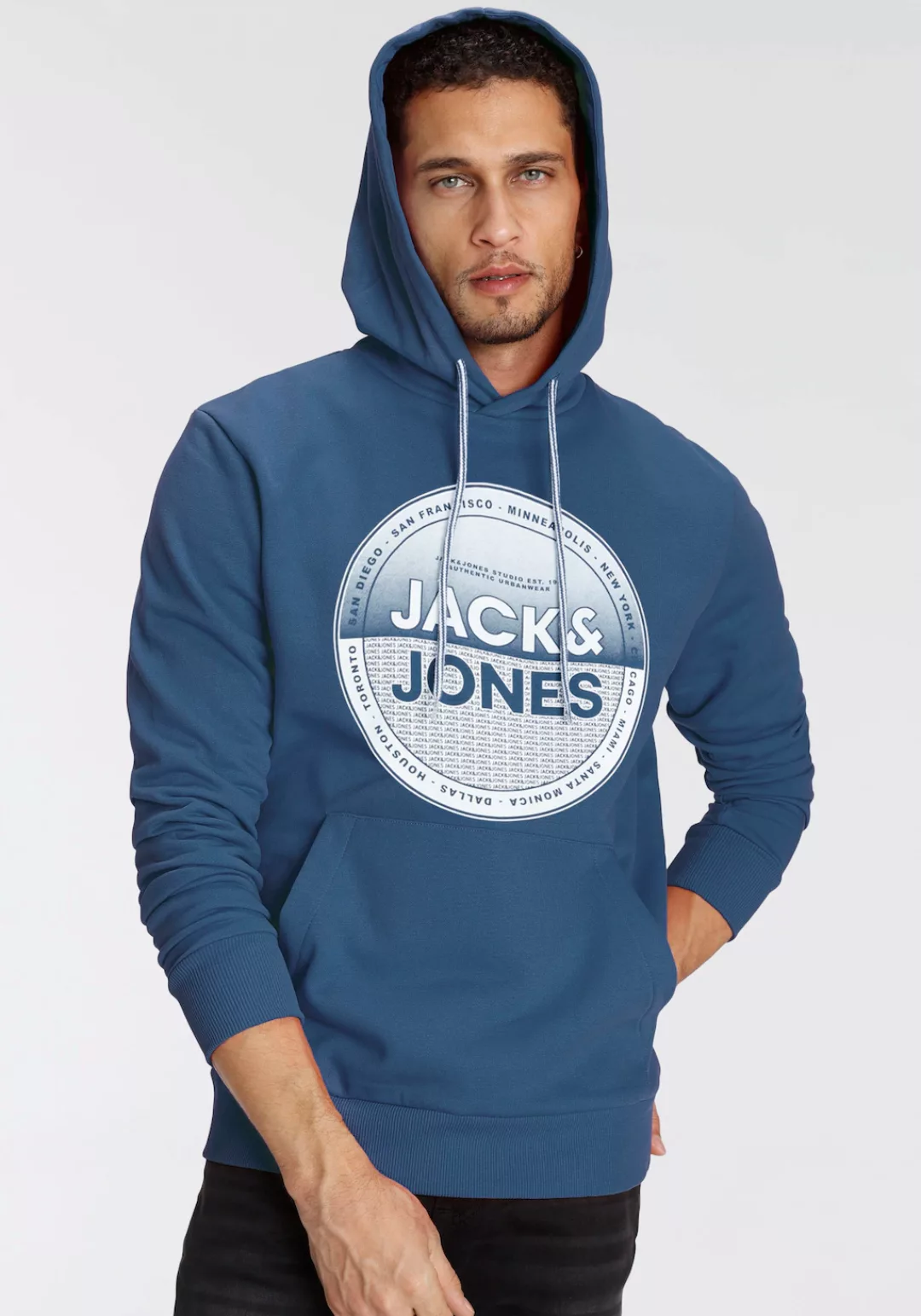 Jack & Jones Kapuzensweatshirt "JJLOYD SWEAT HOOD" günstig online kaufen