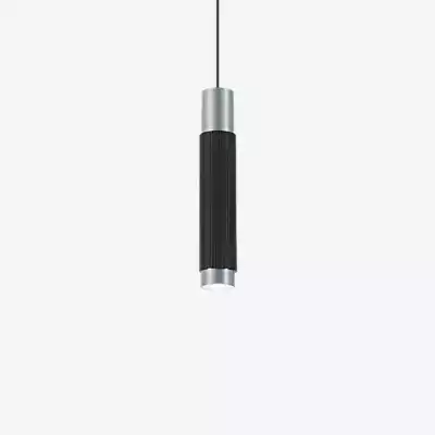 Wever & Ducré Trace 2.0 Pendelleuchte LED, schwarz/aluminium - 3.000 K günstig online kaufen
