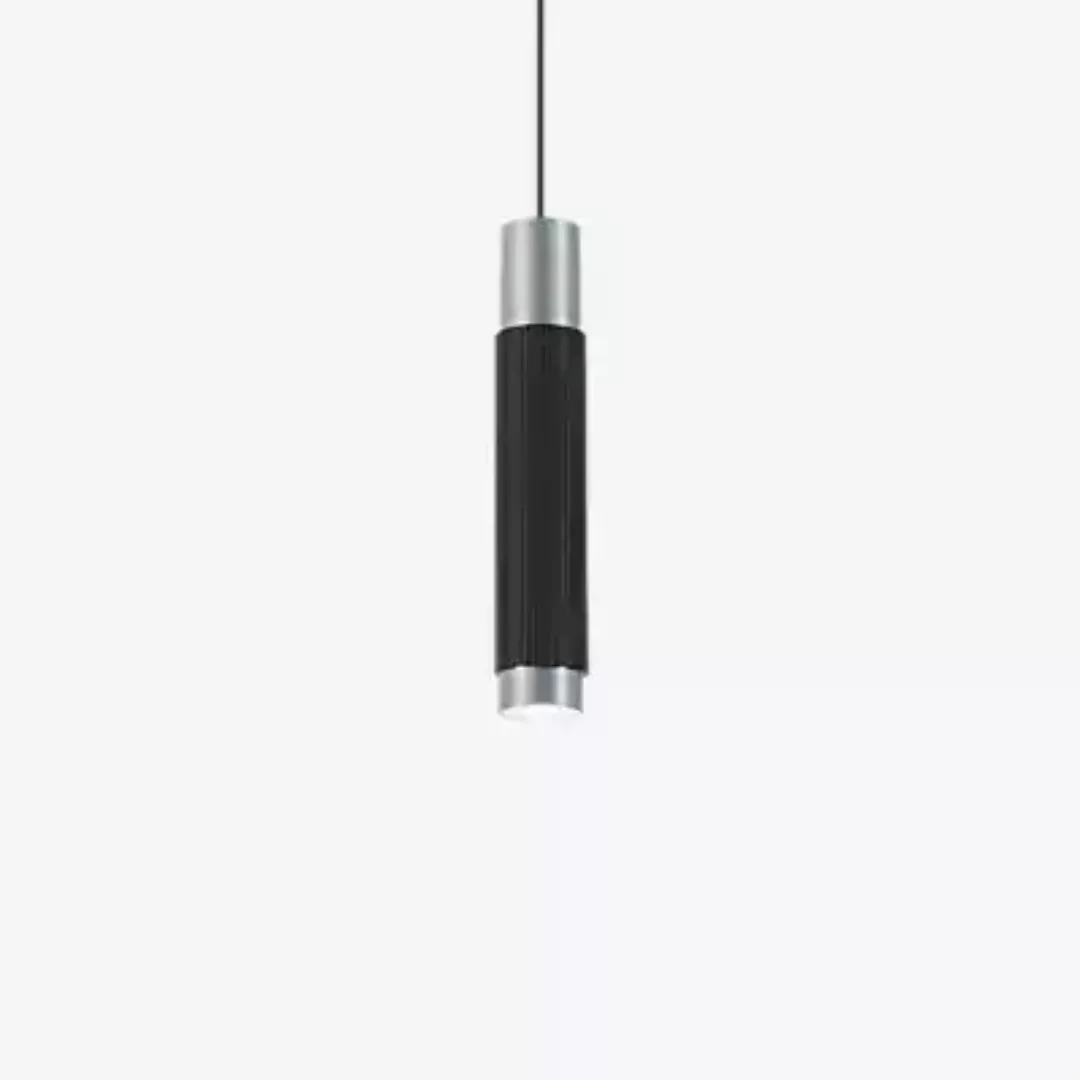 Wever & Ducré Trace 2.0 Pendelleuchte LED, schwarz/aluminium - 2.700 K günstig online kaufen