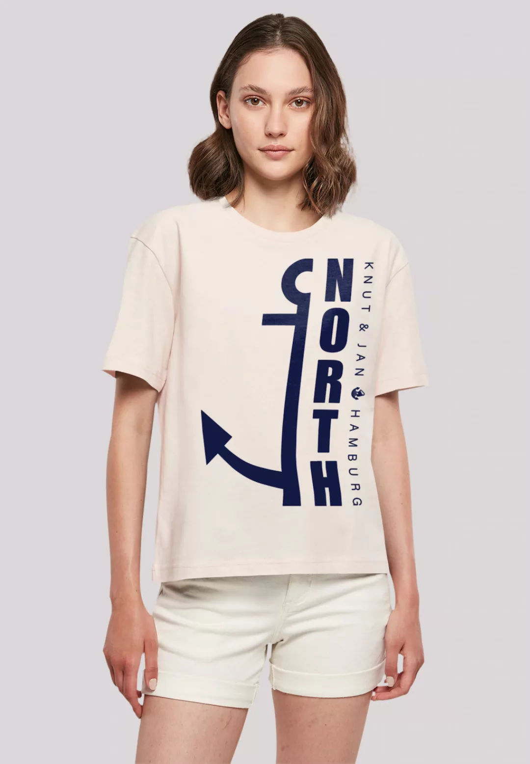 F4NT4STIC T-Shirt "North Anker", Print günstig online kaufen
