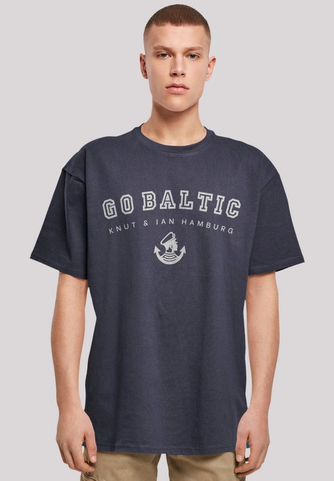 F4NT4STIC T-Shirt "Go Baltic Ostsee Knut & Jan Hamburg", Print günstig online kaufen