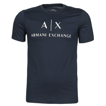 ARMANI EXCHANGE T-Shirt Herren T-Shirt - Schriftzug, Rundhals, Cotton günstig online kaufen