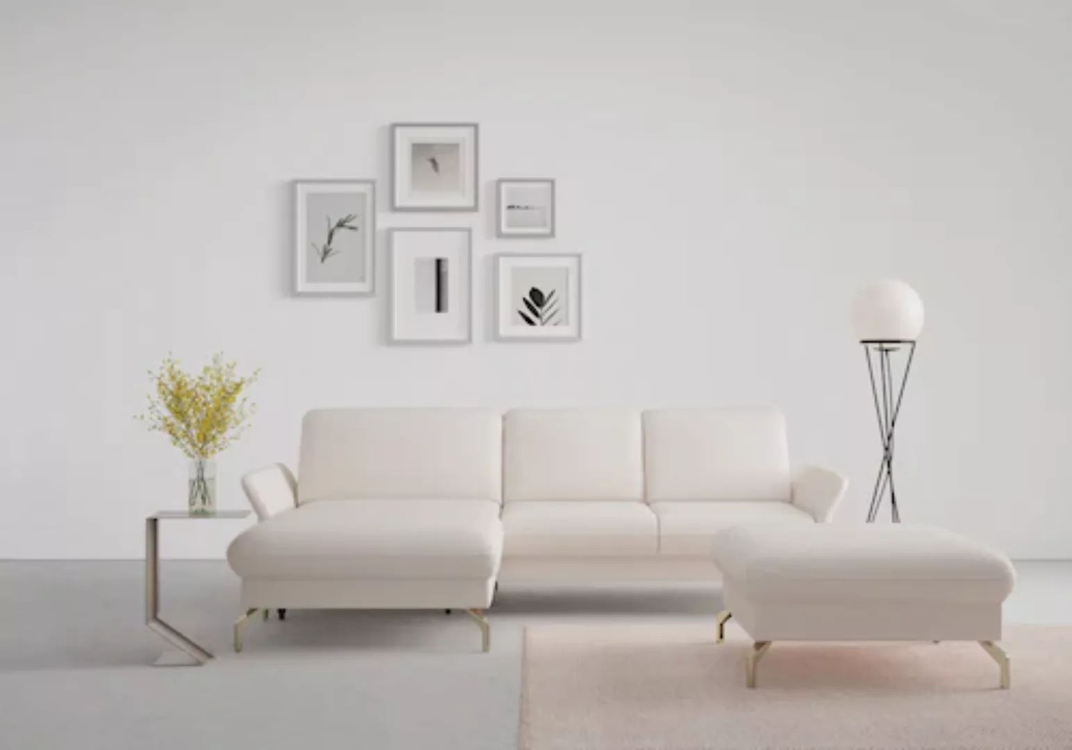 sit&more Ecksofa »Fashion L-Form«, wahlweise mit Kopfteilverstellung, Vorzi günstig online kaufen