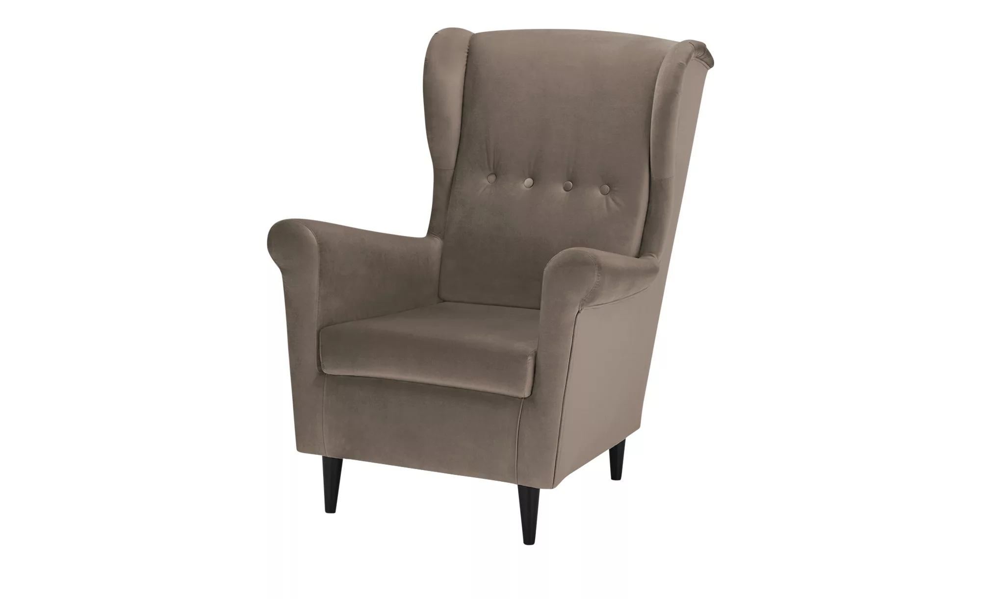smart Sessel  Hubertine - braun - 82 cm - 102 cm - 89 cm - Polstermöbel > S günstig online kaufen