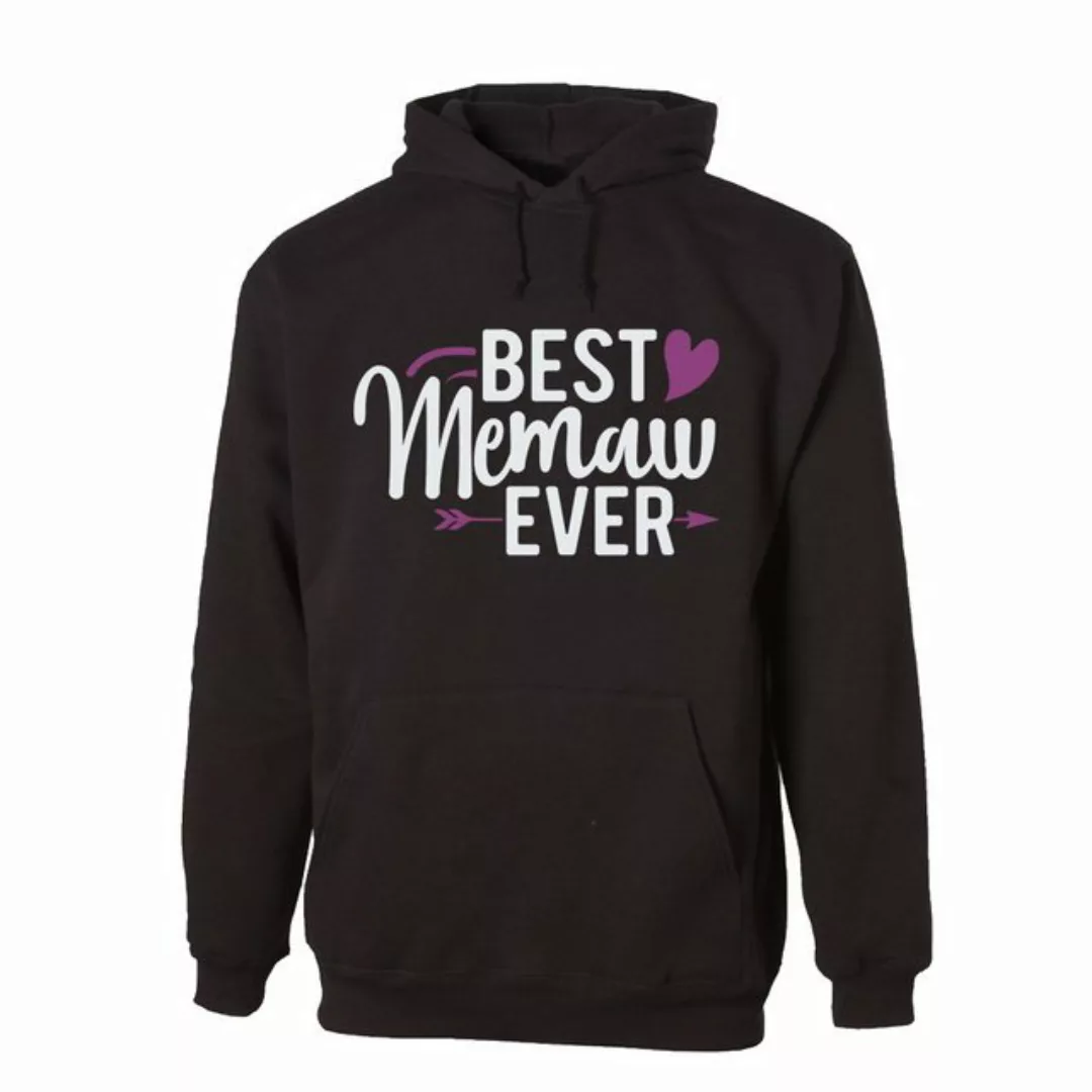 G-graphics Hoodie Best Memaw ever mit trendigem Frontprint mit Spruch zum M günstig online kaufen