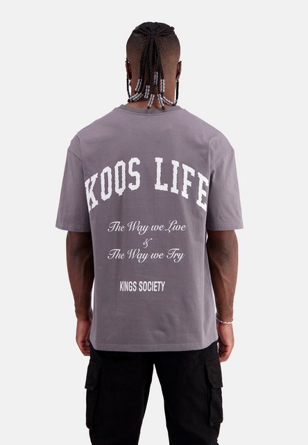 KOQS T-Shirt KOQS Life günstig online kaufen