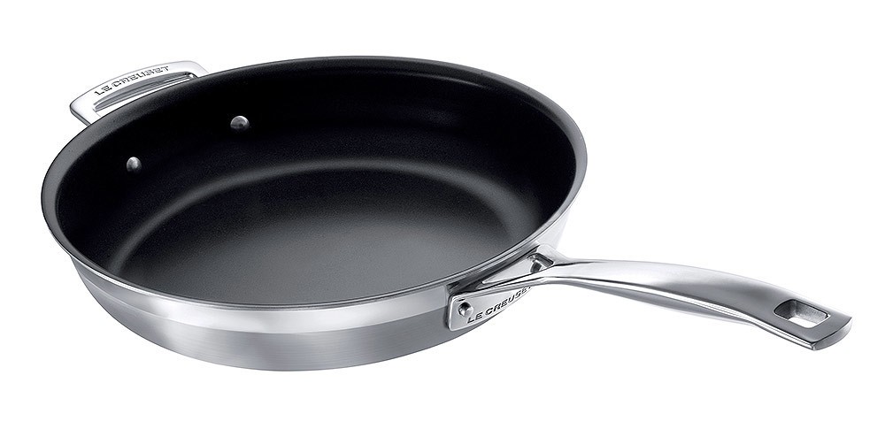 Le Creuset Bratpfanne Antihaft 3-Ply Edelstahl 28cm günstig online kaufen