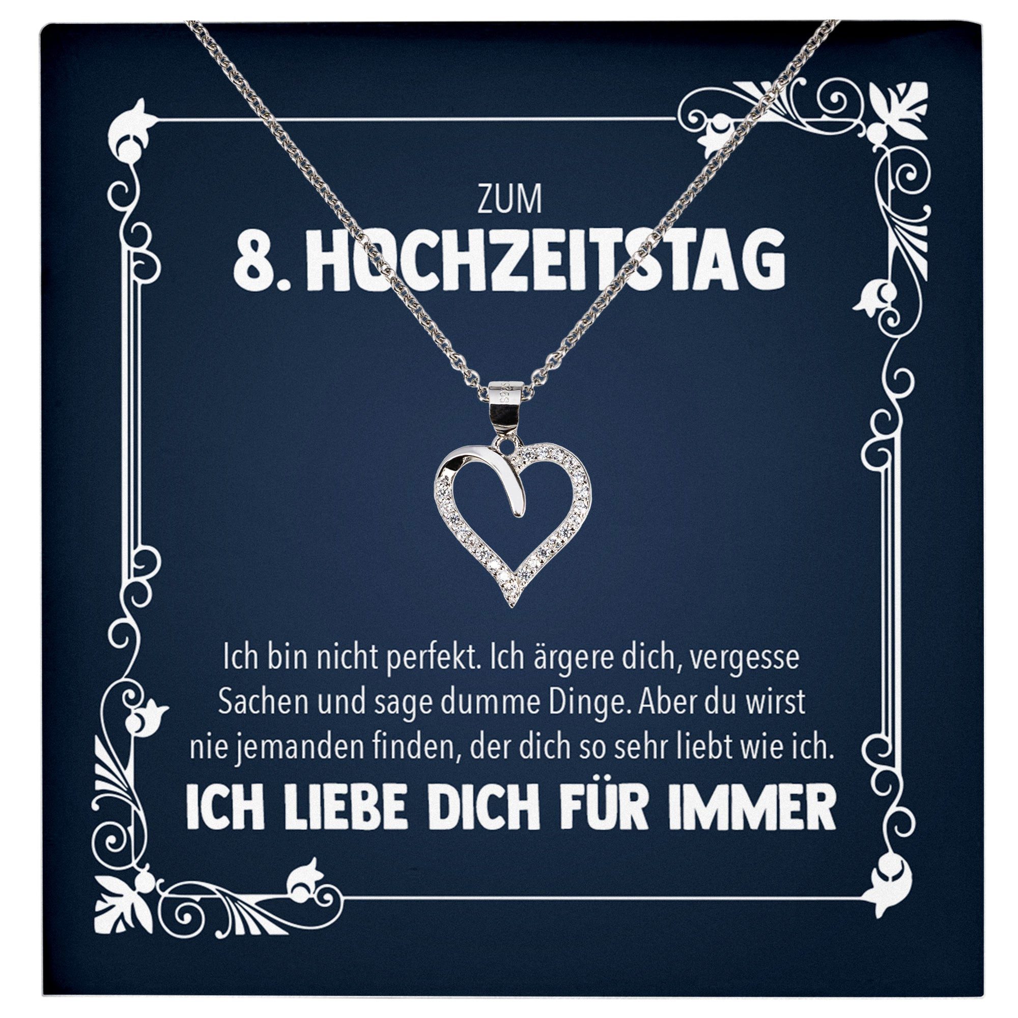 22Feels Schmuckset Ehefrau Zum 8. Hochzeitstag günstig online kaufen