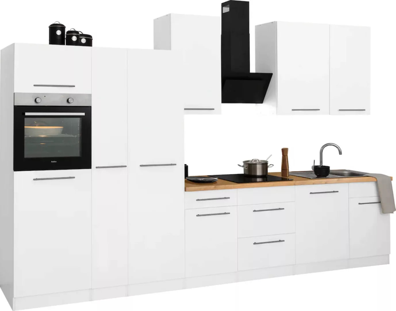 wiho Küchen Küchenzeile "Unna", ohne E-Geräte, Breite 360 cm günstig online kaufen
