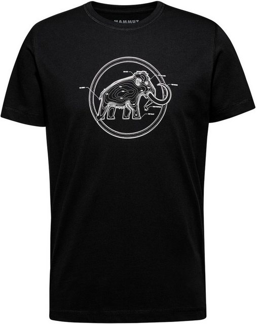 Mammut T-Shirt Mammut Core T-Shirt Men Lines black günstig online kaufen