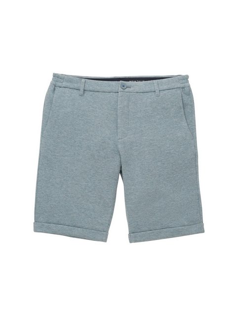 TOM TAILOR Bermudas Slim Chino Shorts in Melange Optik günstig online kaufen