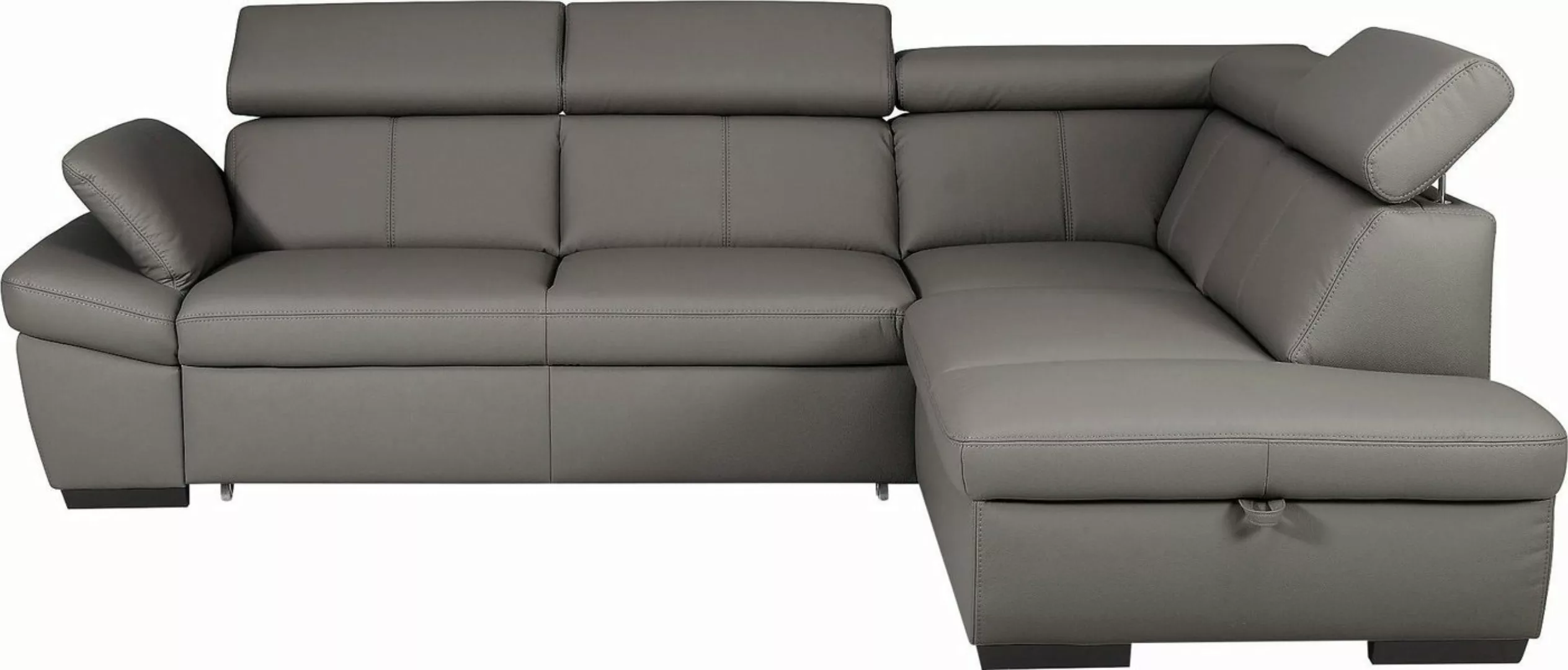 exxpo - sofa fashion Ecksofa Salerno, klassisch modernes Funktionssofa, hoh günstig online kaufen