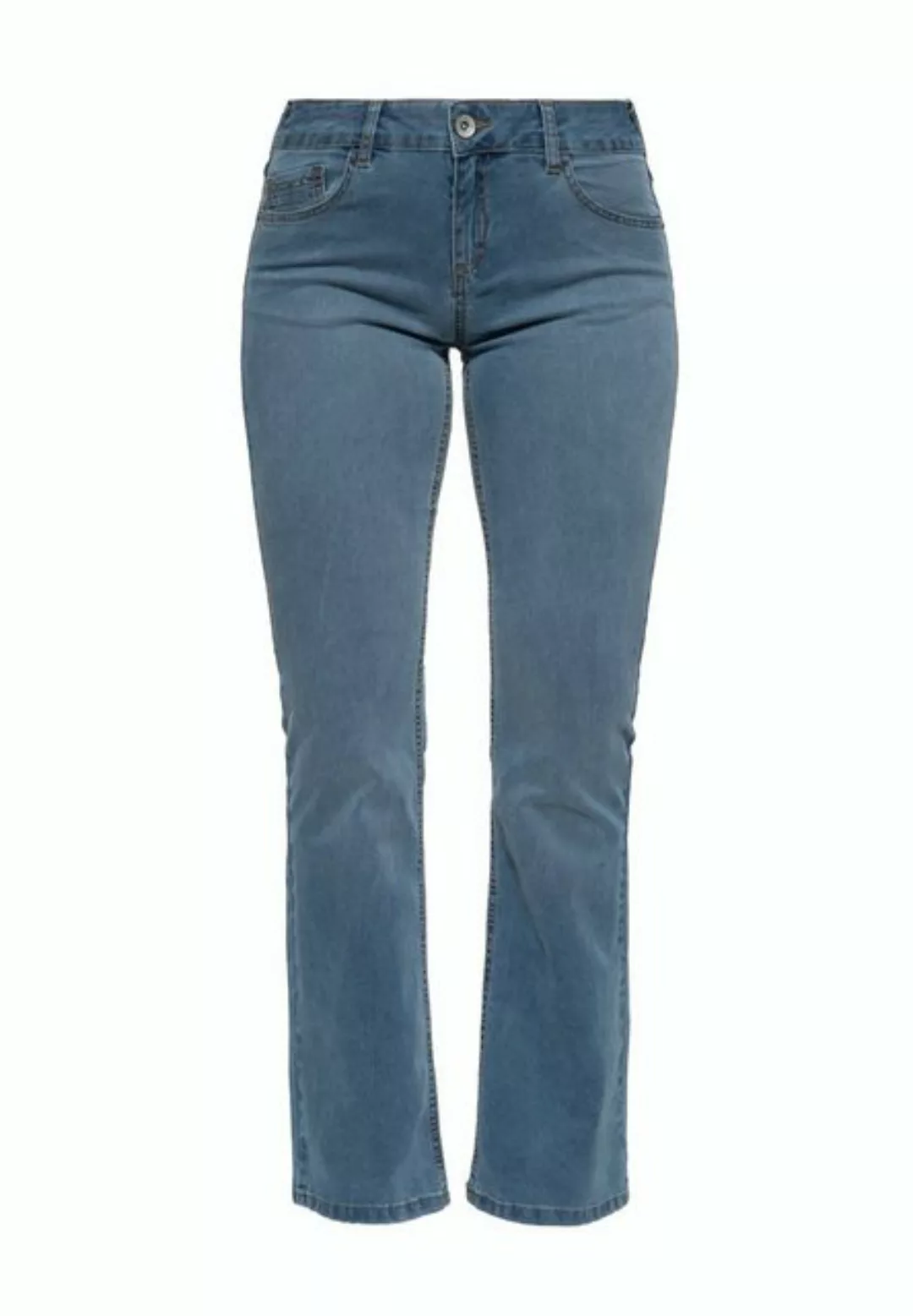 ATT Jeans Slim-fit-Jeans Brenda mit Schlag und dezneter Waschung günstig online kaufen