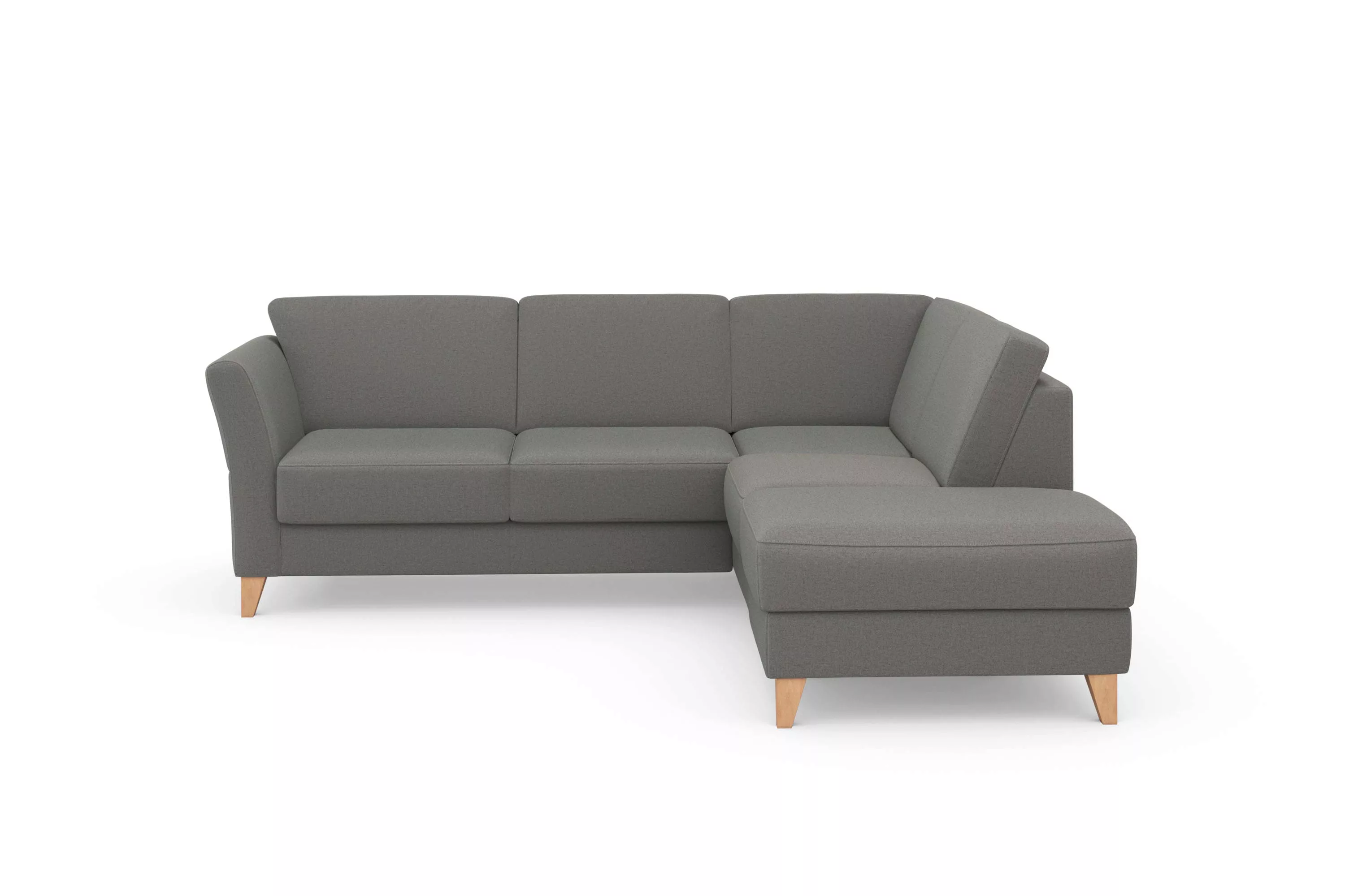 sit&more Ecksofa "Visby L-Form", Wahlweise mit Bettfunktion und Stauraum, f günstig online kaufen