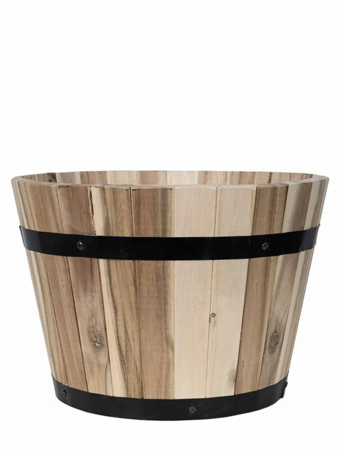 Pflanzwerk® Pflanzkübel Cup - Akazien Holz - Ø 55 cm x Höhe 38 cm günstig online kaufen