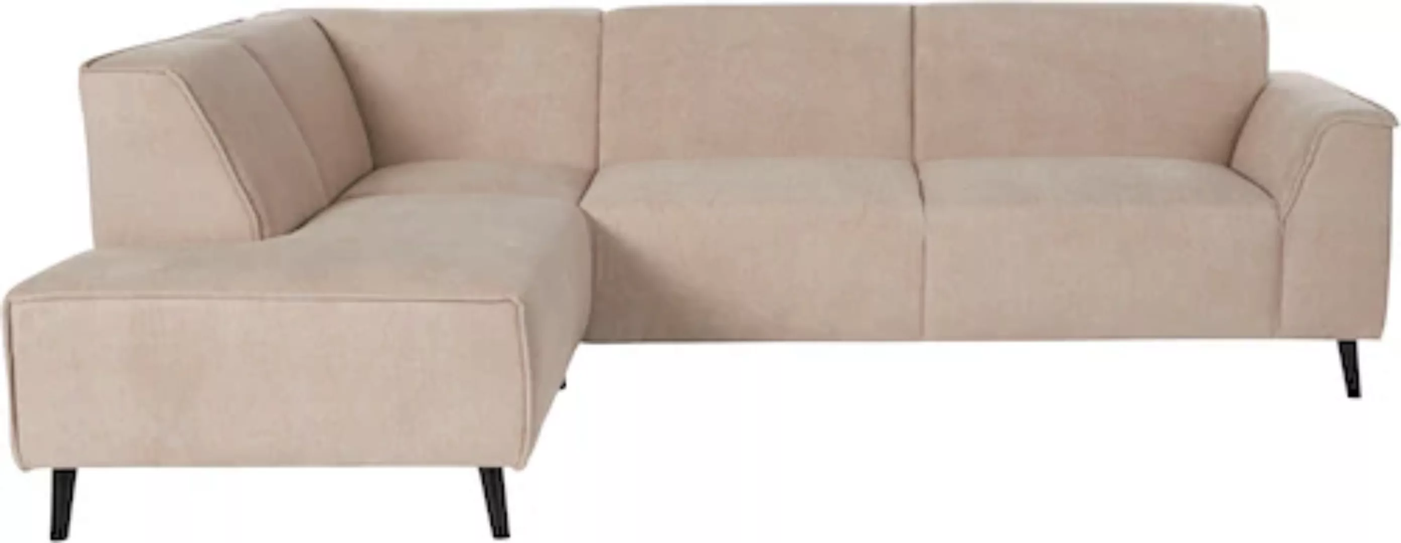DOMO collection Ecksofa »Amora, bequem und zeitlos, L-Form«, mit Federkern günstig online kaufen