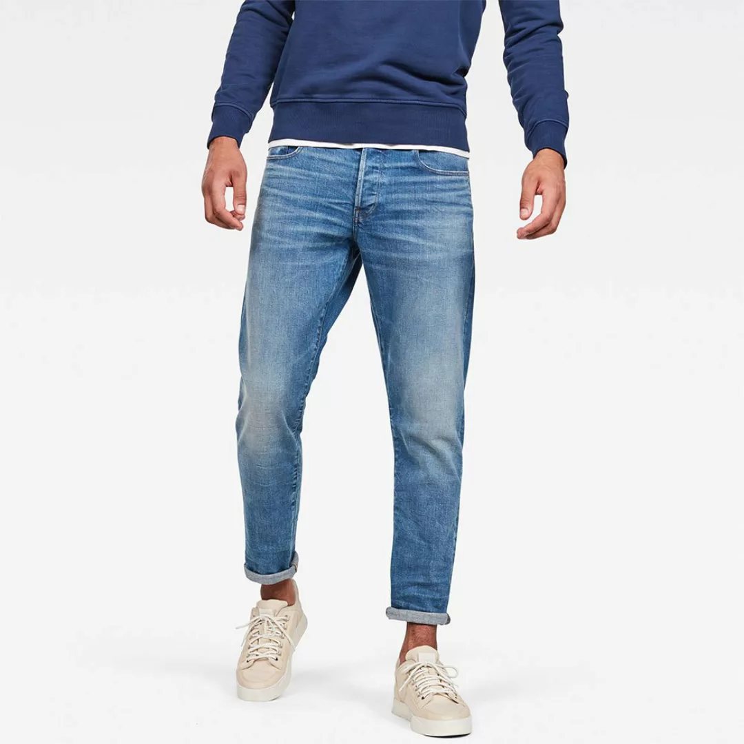 G-star 3301 Straight Tapered Jeans 35 Worn In Azure günstig online kaufen
