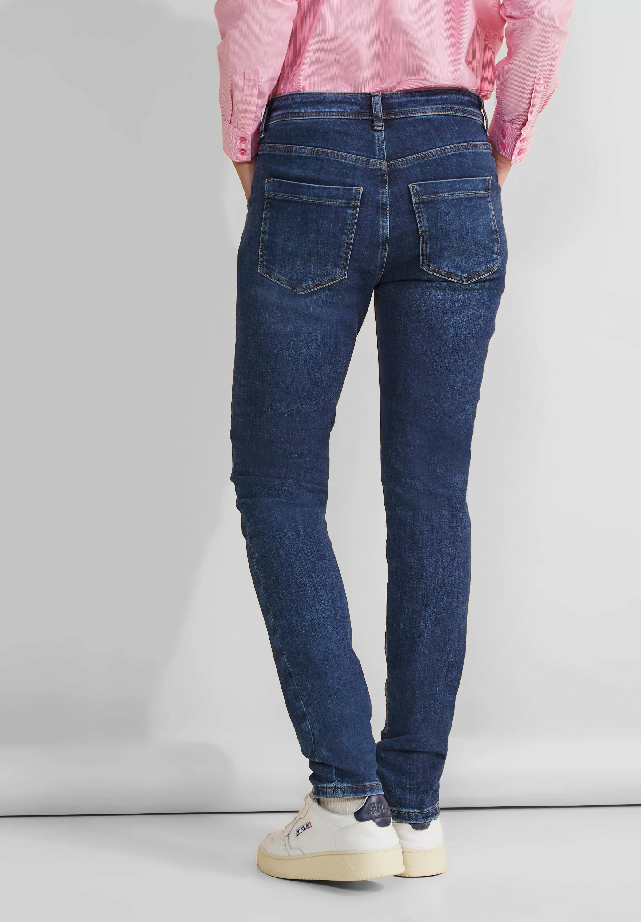 STREET ONE Skinny-fit-Jeans Middle Waist günstig online kaufen