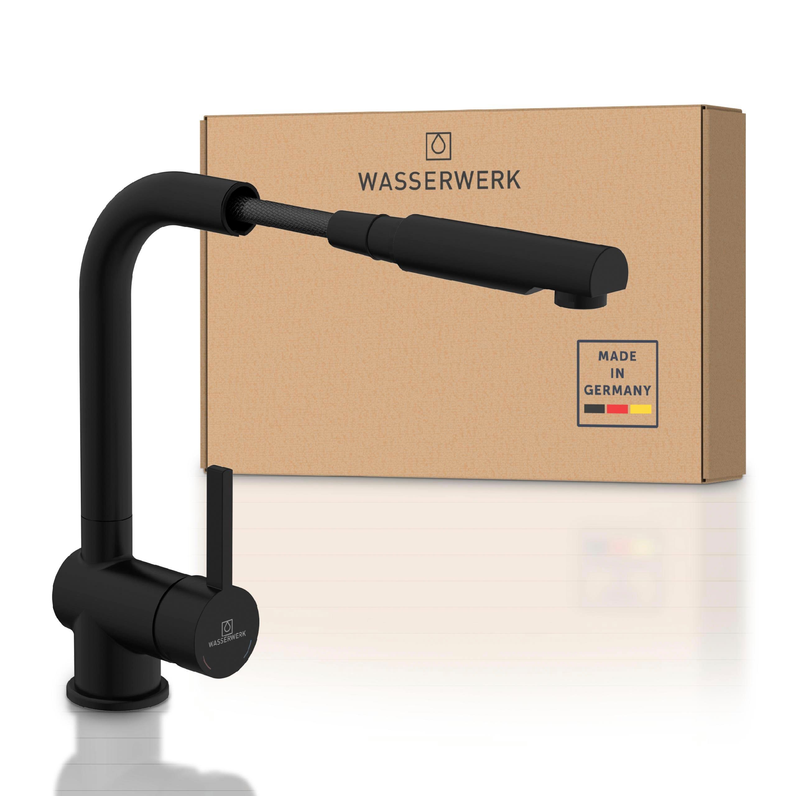 WASSERWERK Spültischarmatur »WK 4, Wasserhahn, Küche, Einhebelmischer« günstig online kaufen