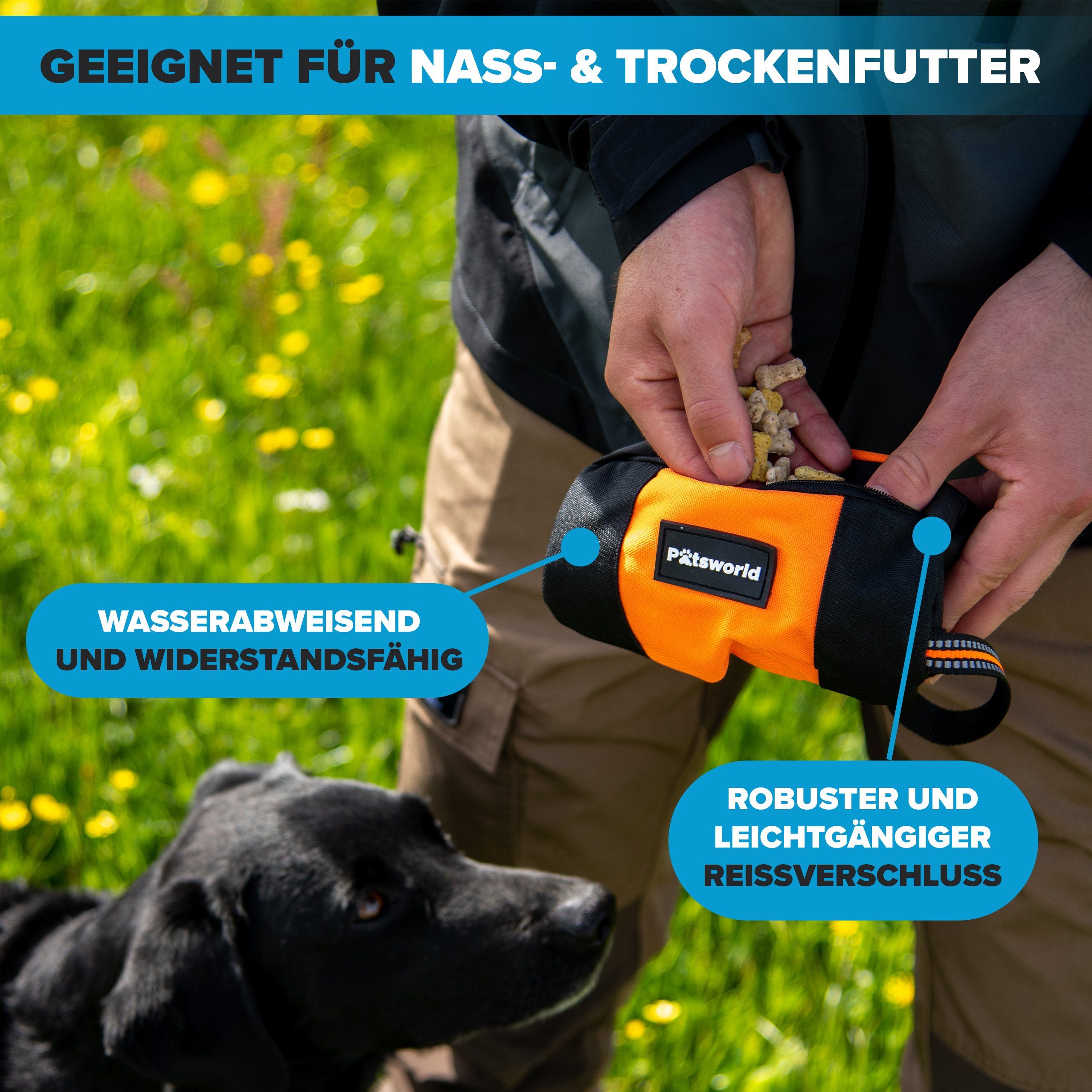 Pätsworld Tier-Intelligenzspielzeug Futterbeutel für Hunde, Apportierdummy günstig online kaufen