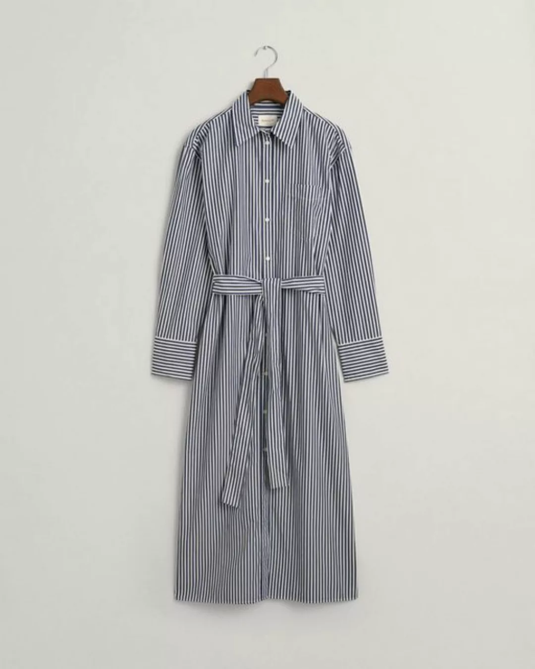 Gant Sommerkleid REL STRIPED POPLIN SHIRT DRESS, CLASSIC BLUE günstig online kaufen