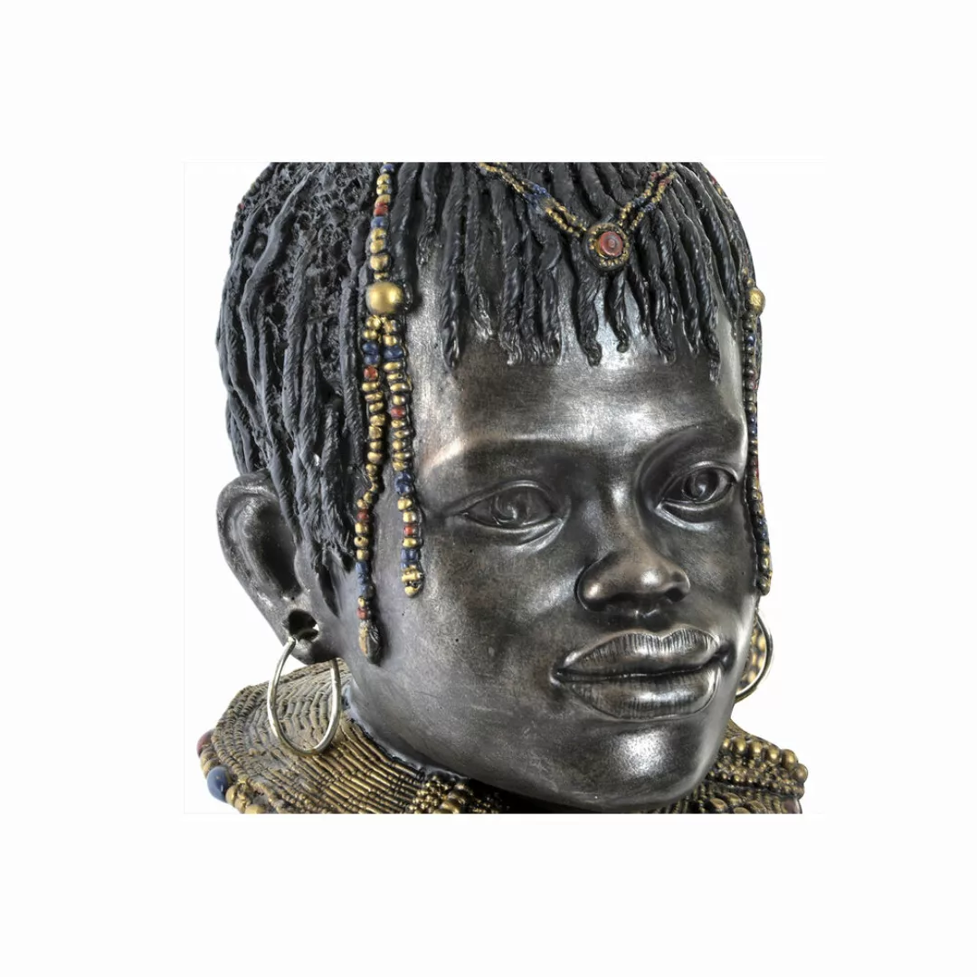 Deko-figur Dkd Home Decor Afrikanerin Harz (26 X 20 X 42 Cm) (2 Stück) günstig online kaufen