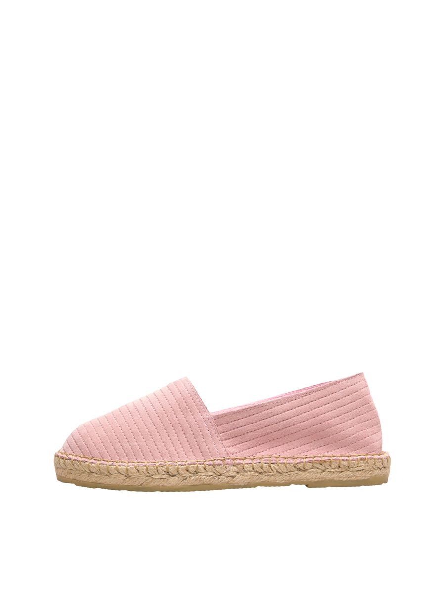 SELECTED Ungefüttert Wildleder Espadrilles Damen Pink günstig online kaufen