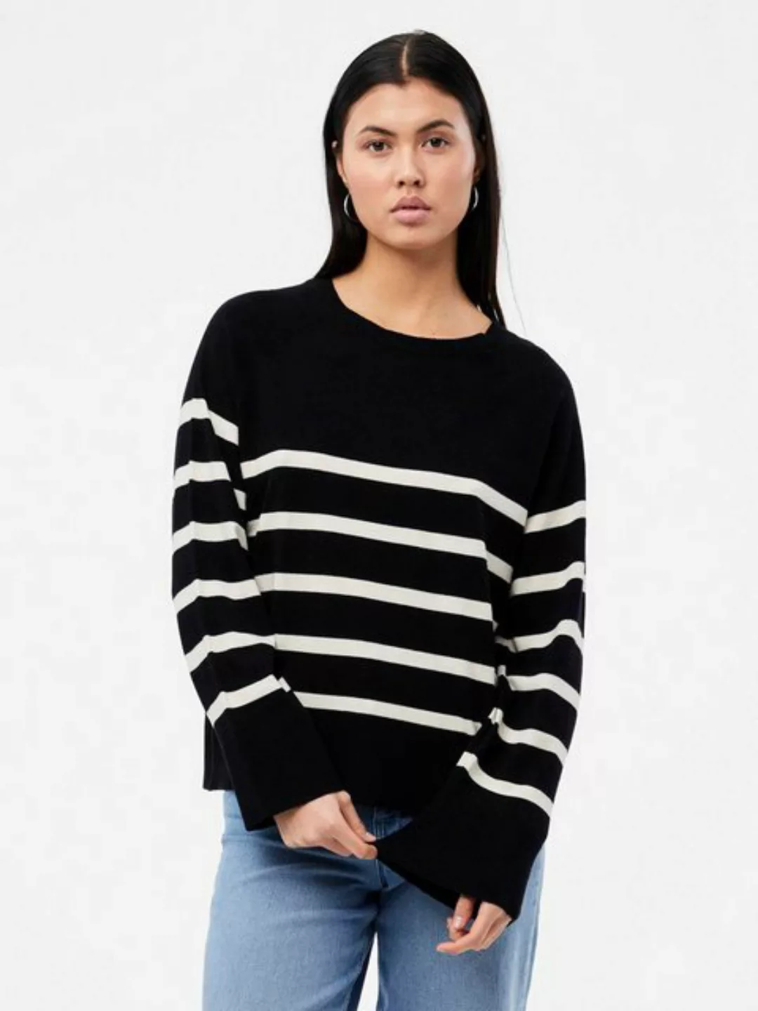 pieces Rundhalspullover PCSIA LS KNIT NOOS BC günstig online kaufen