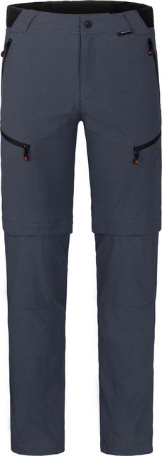 Bergson Outdoorhose LEBIKO Zipp-Off Herren Wanderhose, robust, elastisch, N günstig online kaufen