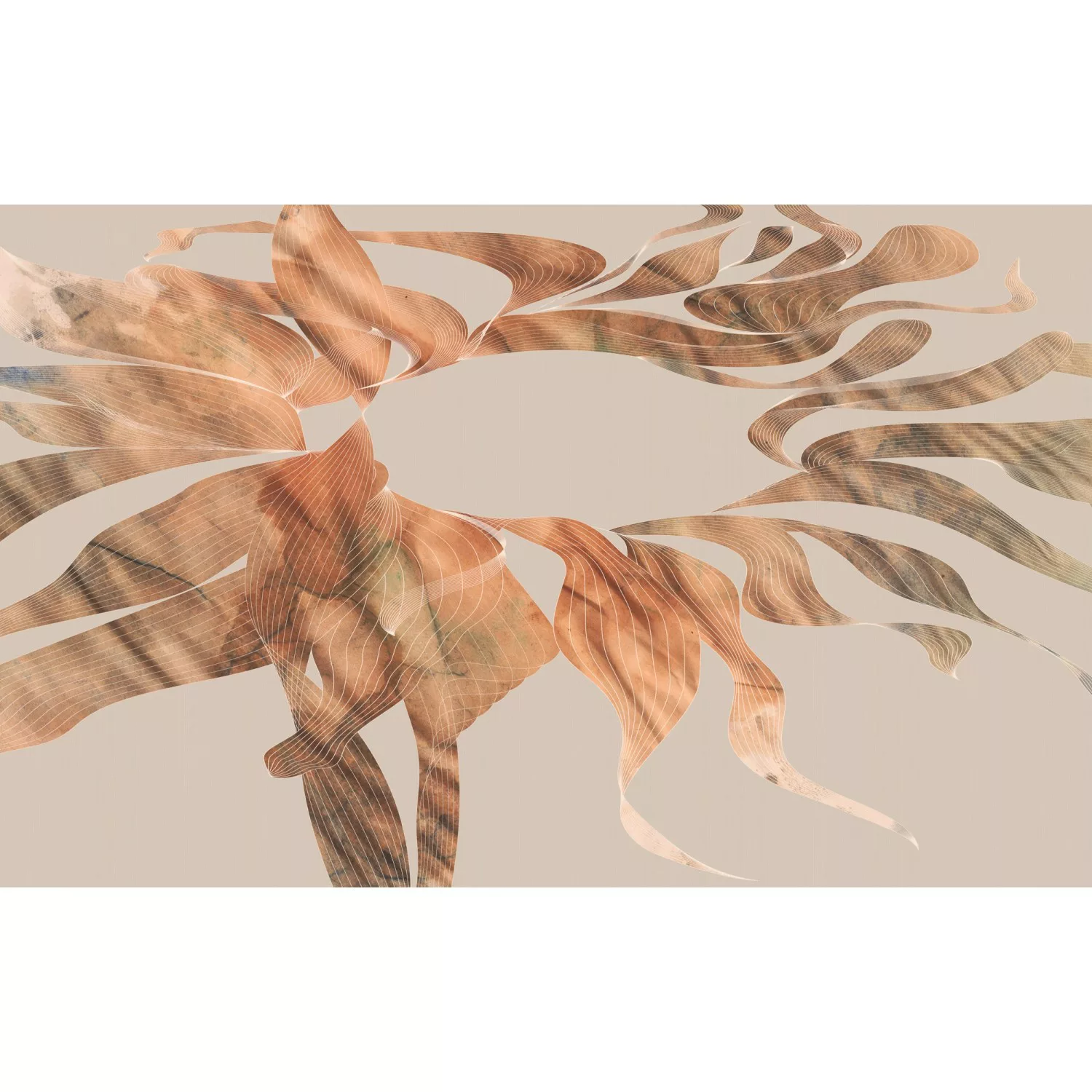 Komar Vliestapete »Autumn Leaves«, 400x250 cm (Breite x Höhe), Vliestapete, günstig online kaufen