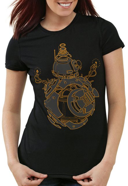 style3 T-Shirt BB-8 Astro Droide Roboter r2-d2 star krieg wars der sterne günstig online kaufen