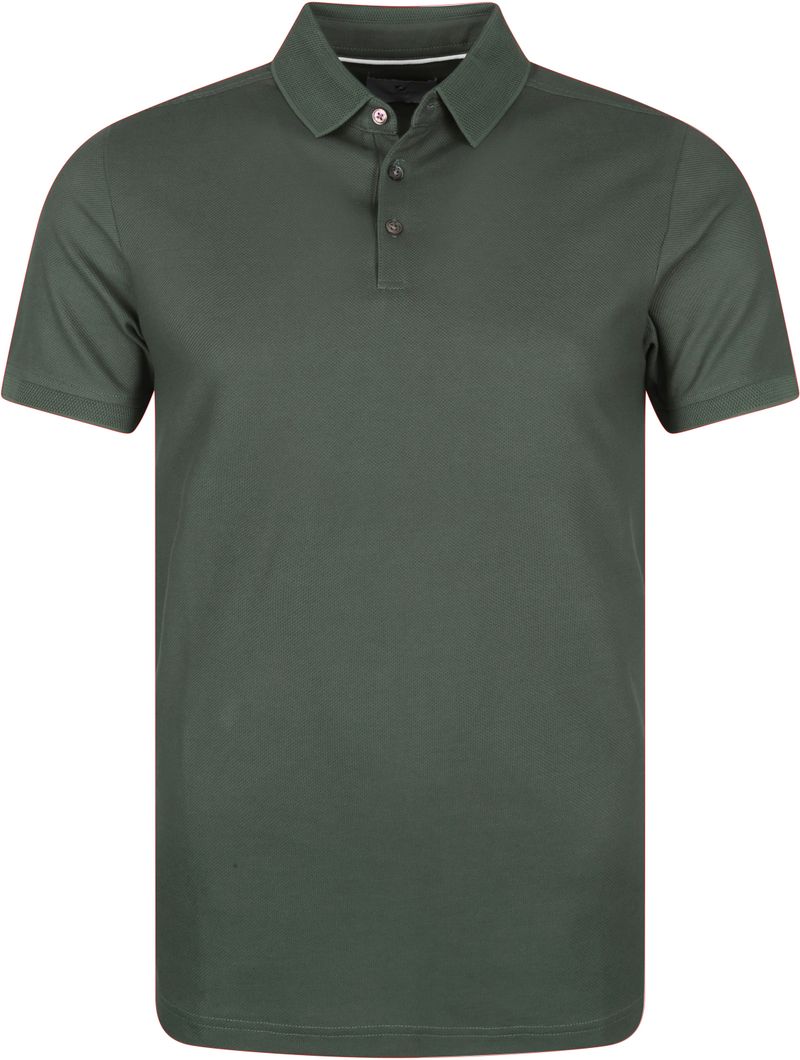 Suitable Jon Polo Shirt Dunkelgrün - Größe XL günstig online kaufen