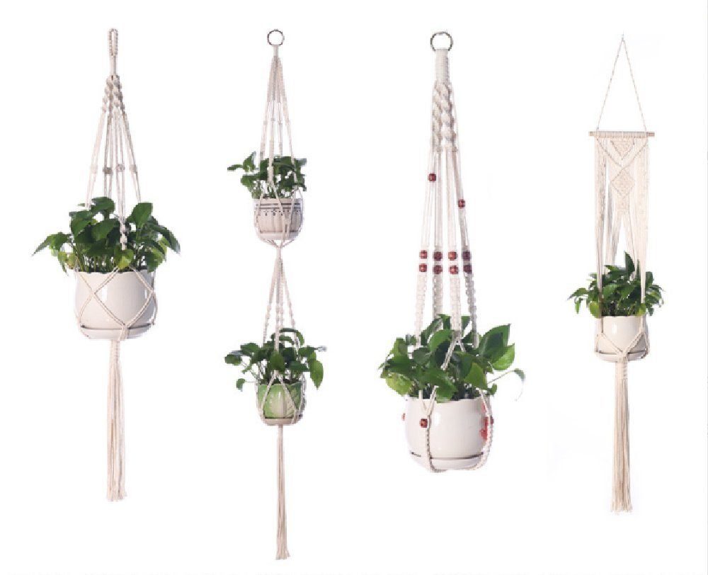 Coonoor Blumenampel Handgefertigte Blumenampel Hanging Boho günstig online kaufen