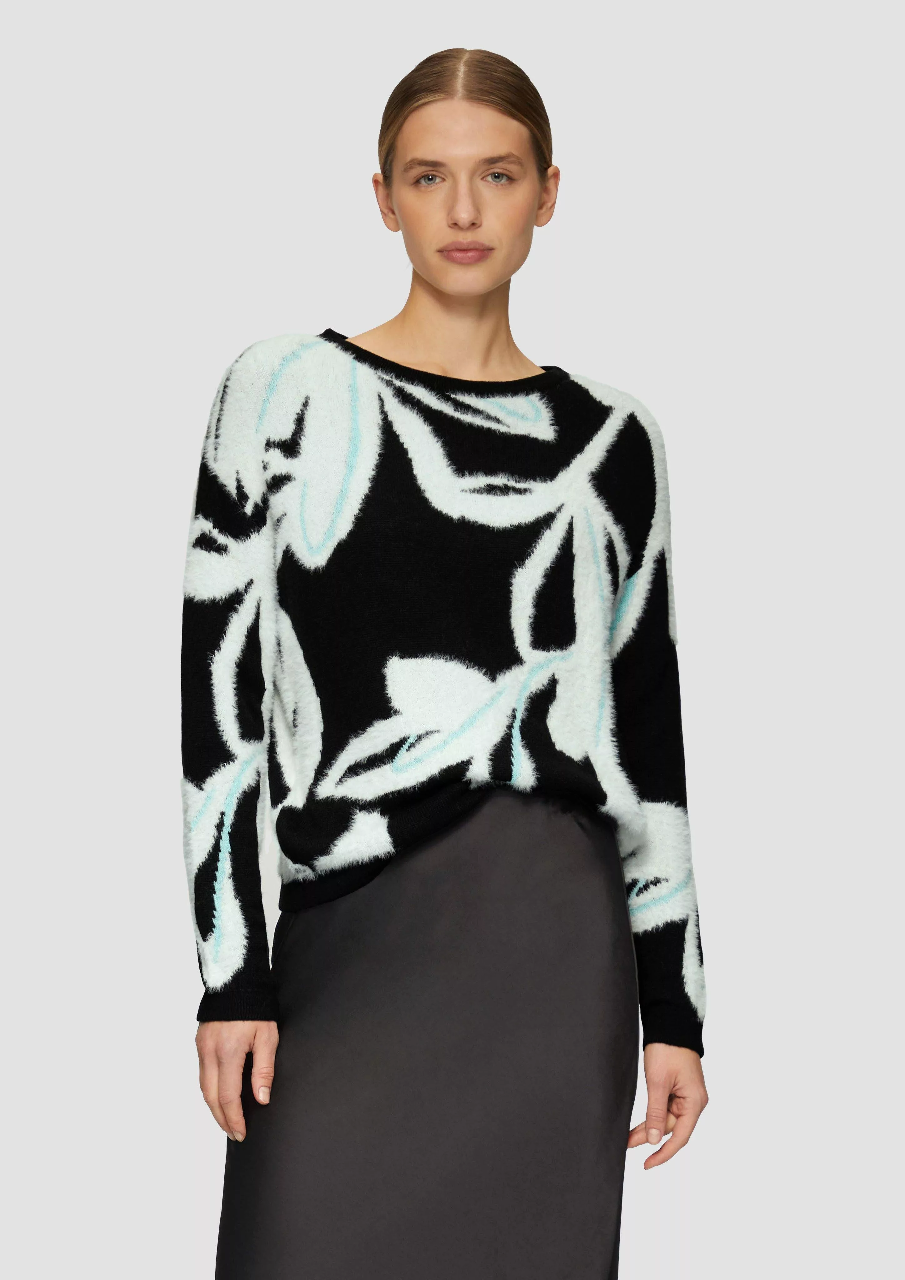 s.Oliver BLACK LABEL Strickpullover Strickpullover mit günstig online kaufen