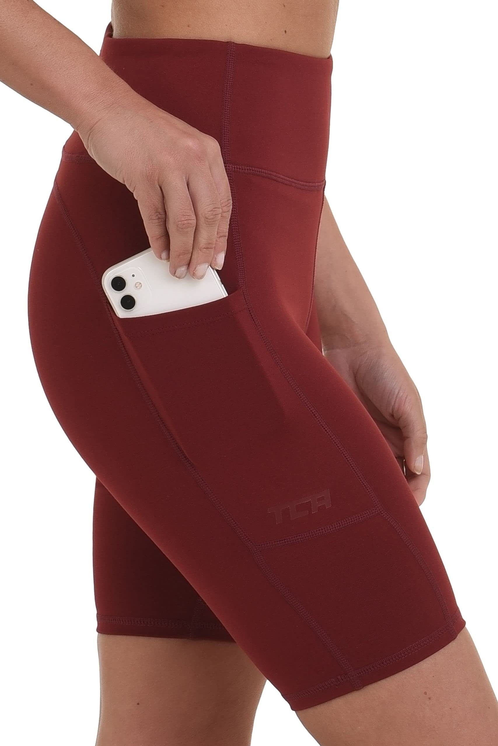 TCA Trainingsshorts TCA Damen Yoga-Shorts hohe günstig online kaufen