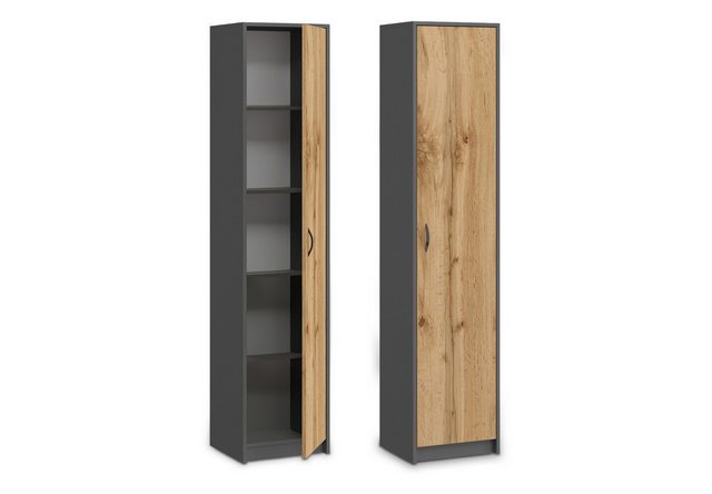 Home Collective Aktenschrank Bücherregal Kleiderschrank Regal 40cm breit 18 günstig online kaufen