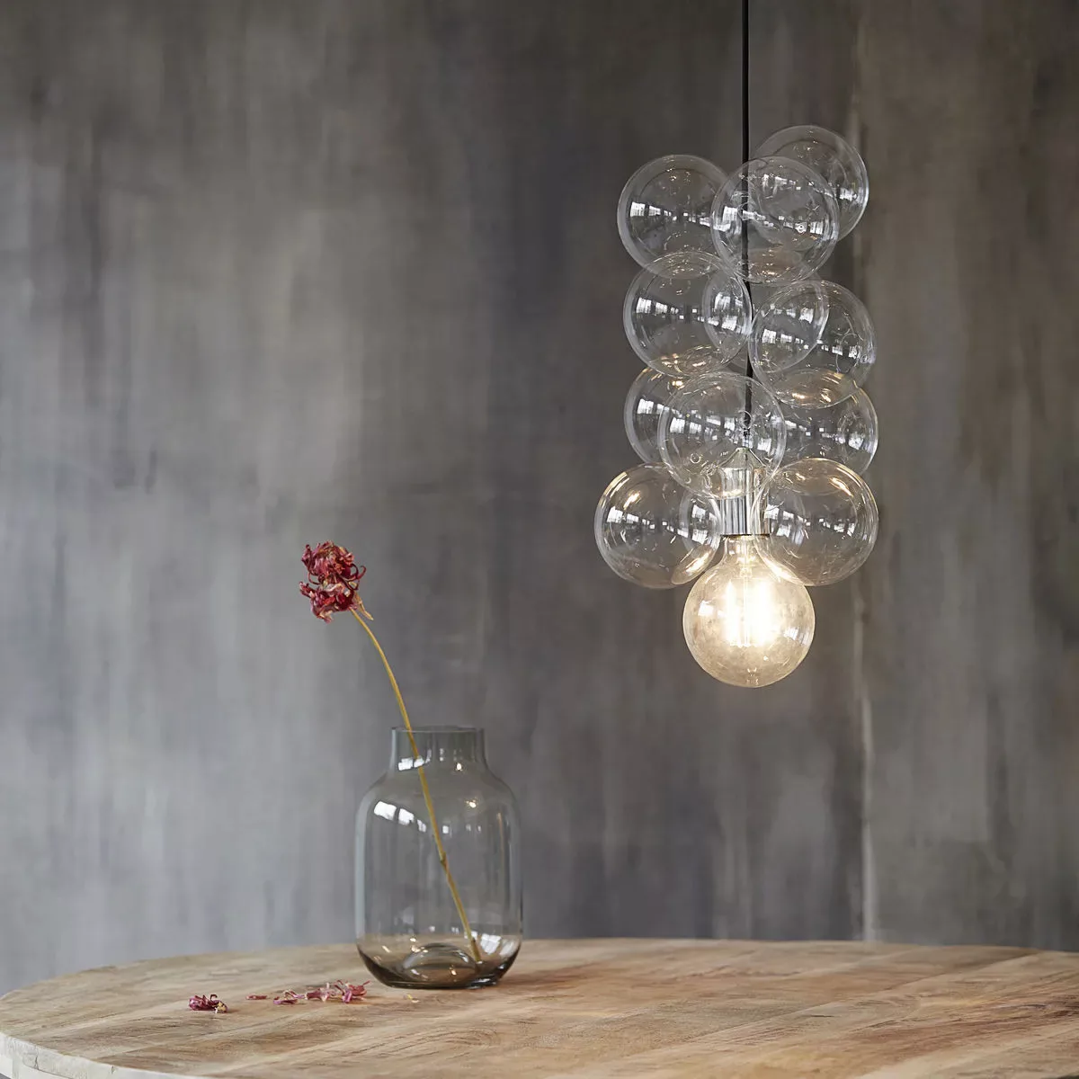 Lampe DIY mehrfarbig aus Glas und Metall günstig online kaufen