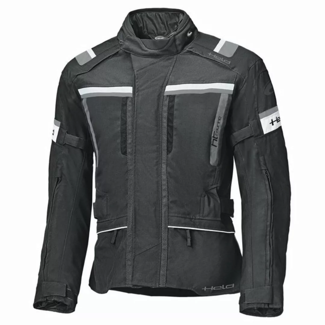 Held Motorradjacke Held Tourino Top Jacke Herren schwarz-weiß XXL Langgröße günstig online kaufen