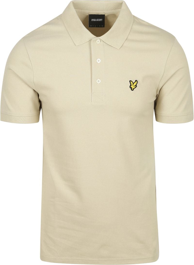 Lyle und Scott Polo Plain Grey Taupe - Größe XXL günstig online kaufen