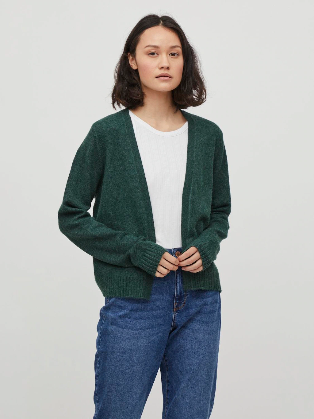 Vila Cardigan "VIRIL SHORT L/S KNIT CARDIGAN-NOOS" günstig online kaufen