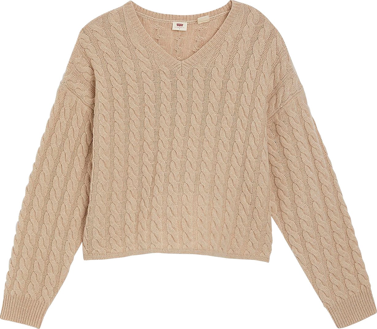 Levis Strickpullover "RAE SWEATER NEUTRALS", in Zopfstrick Muster günstig online kaufen