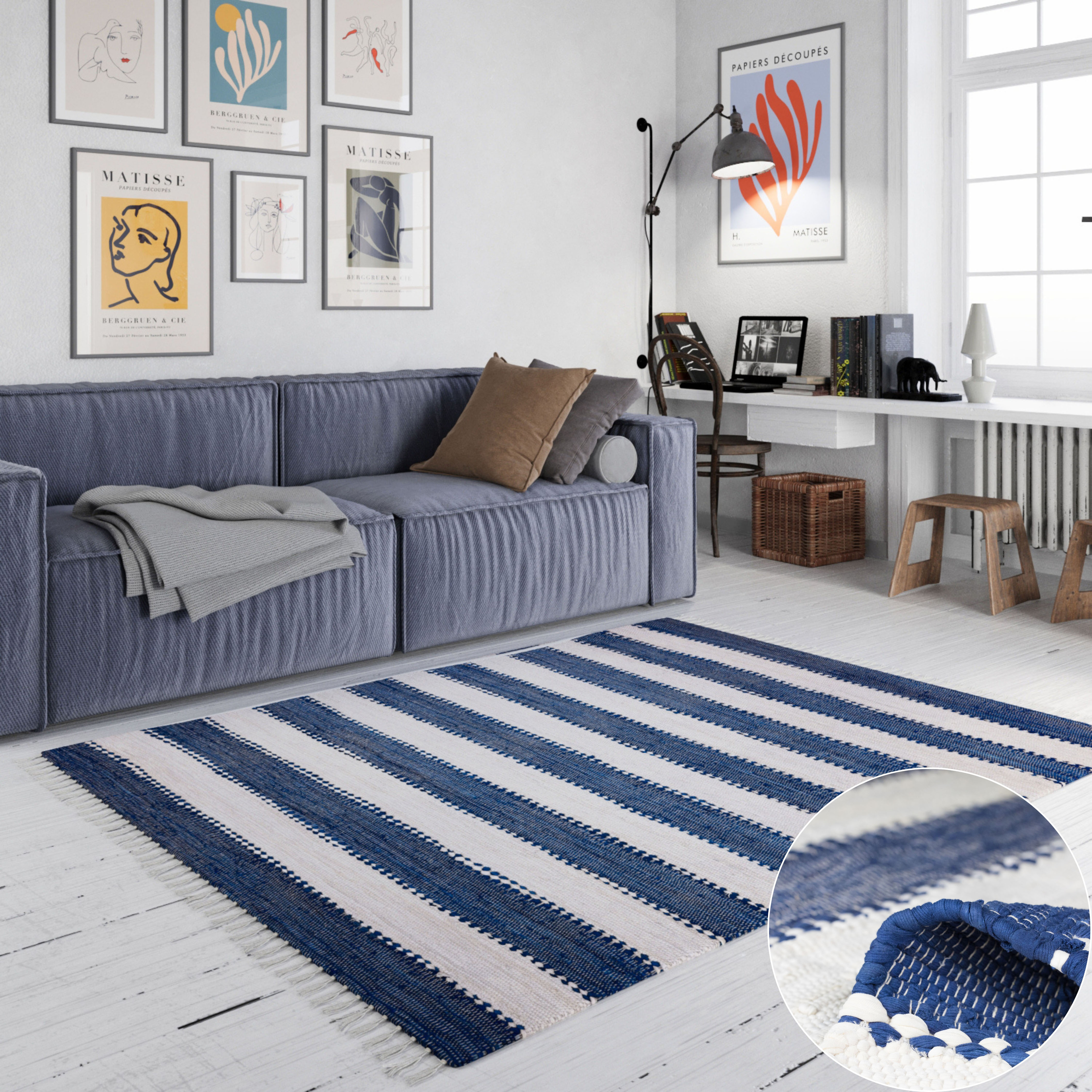 my home Teppich »Benja«, rechteckig günstig online kaufen