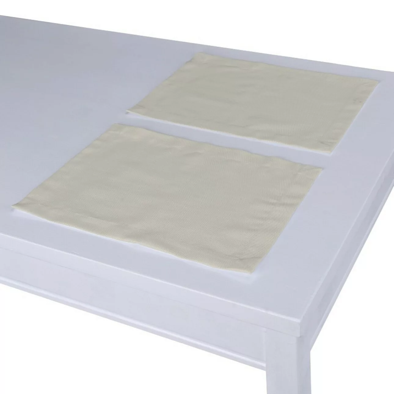 Tischset 2 Stck., hellgrau , 30 x 40 cm, Cotton Panama (702-45) günstig online kaufen