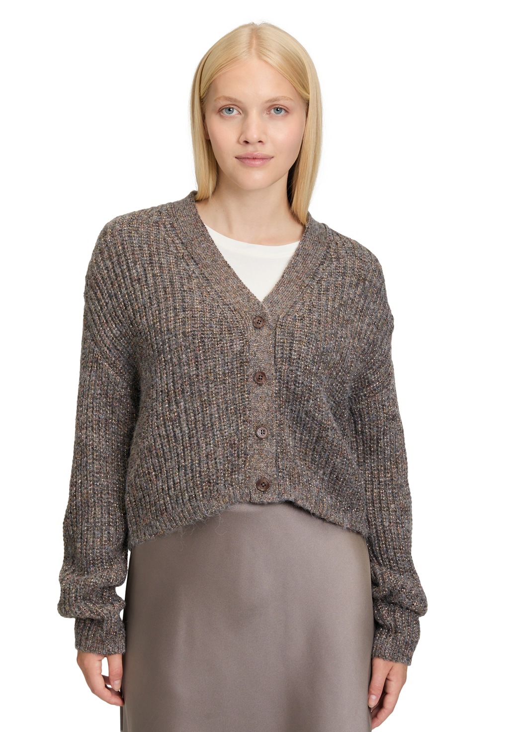 Cartoon Strickjacke "Cartoon Damen Cardigan mit V-Ausschnitt" günstig online kaufen