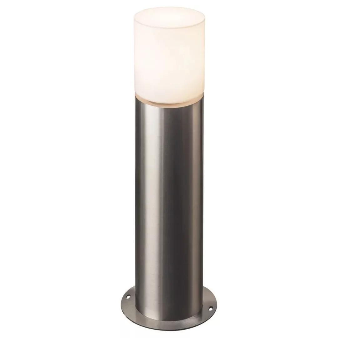 Wegeleuchte Rox Acryl 60 Pole in Silber E27 IP44 günstig online kaufen
