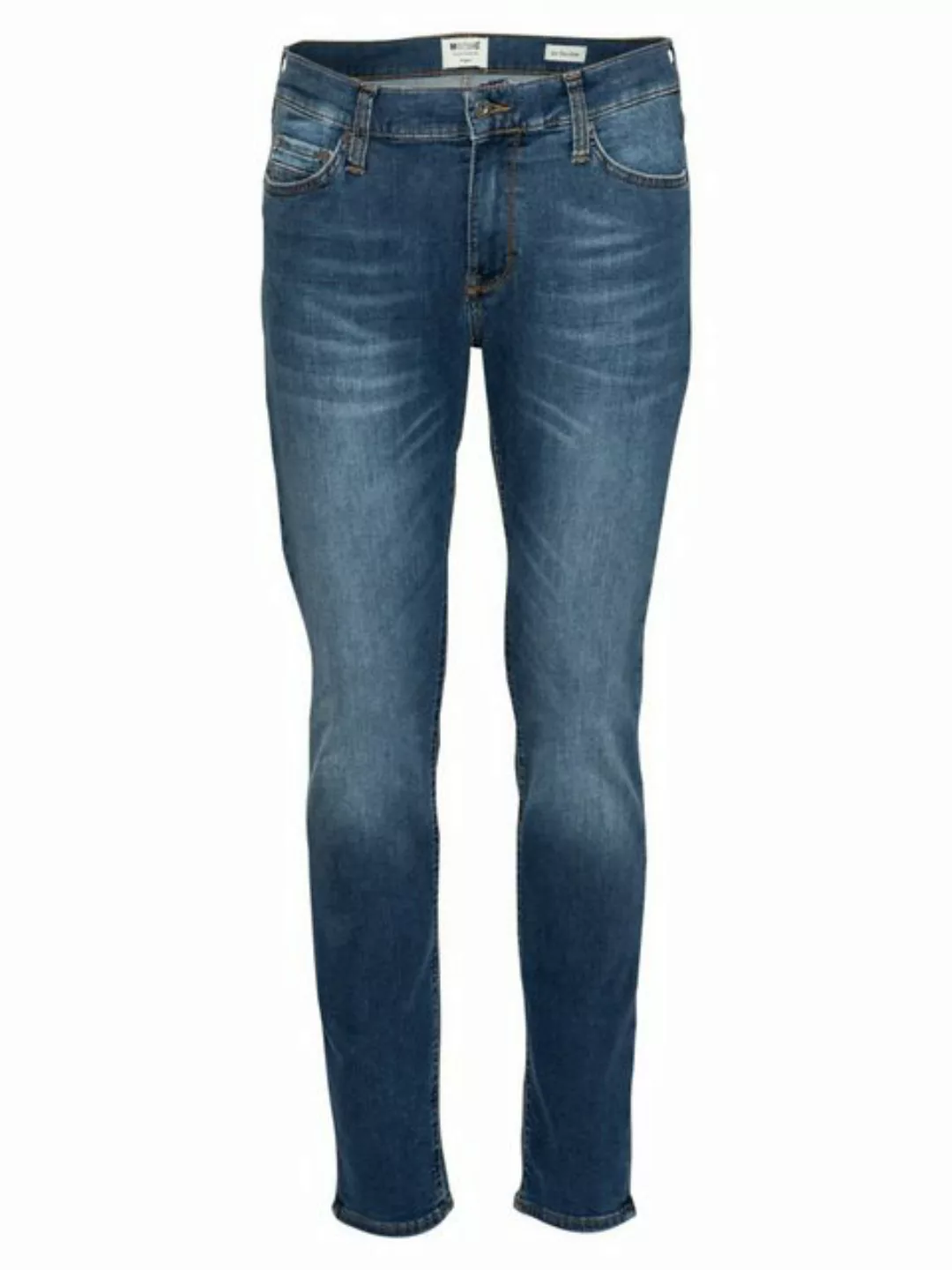 Mustang Herren Jeans Vegas - Slim Fit - Blau - Medium Dark Stone günstig online kaufen