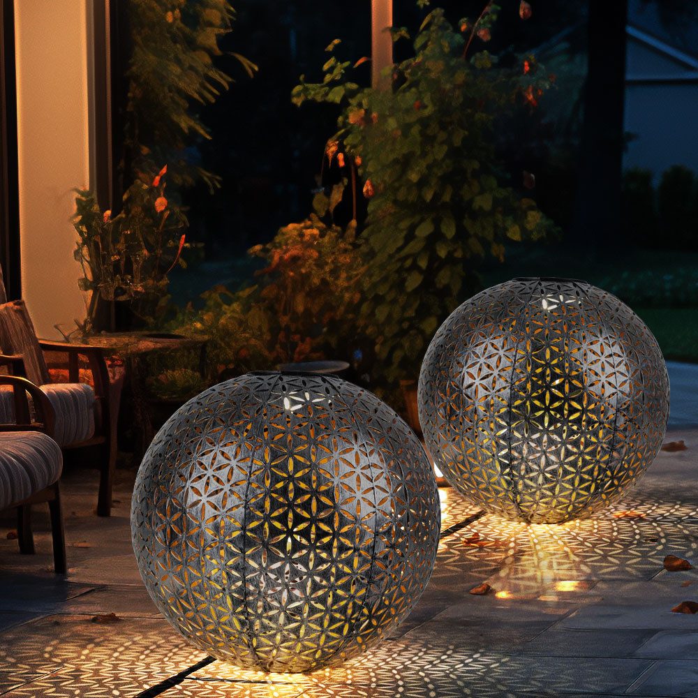GLOBO LIGHTING LED Solarleuchte, LED-Leuchtmittel fest günstig online kaufen