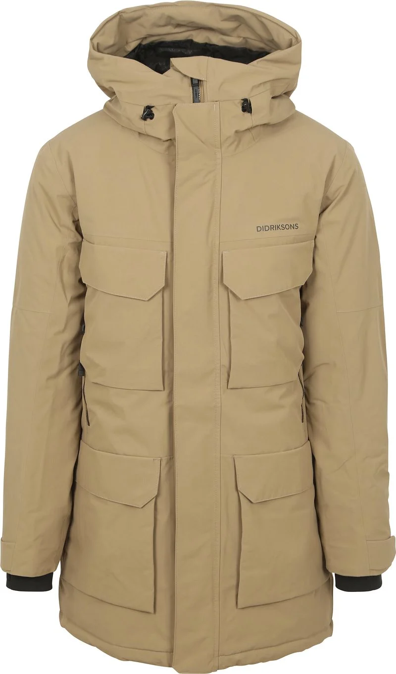 Didriksons Parka Drew Beige - Größe M günstig online kaufen